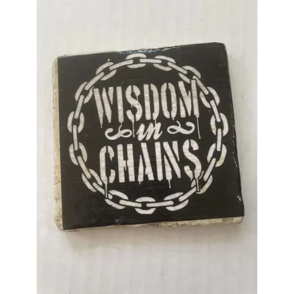 Wisdom In Chains Custom Made Drink Coaster PAHC Fury‎ Of Five Madball Terror